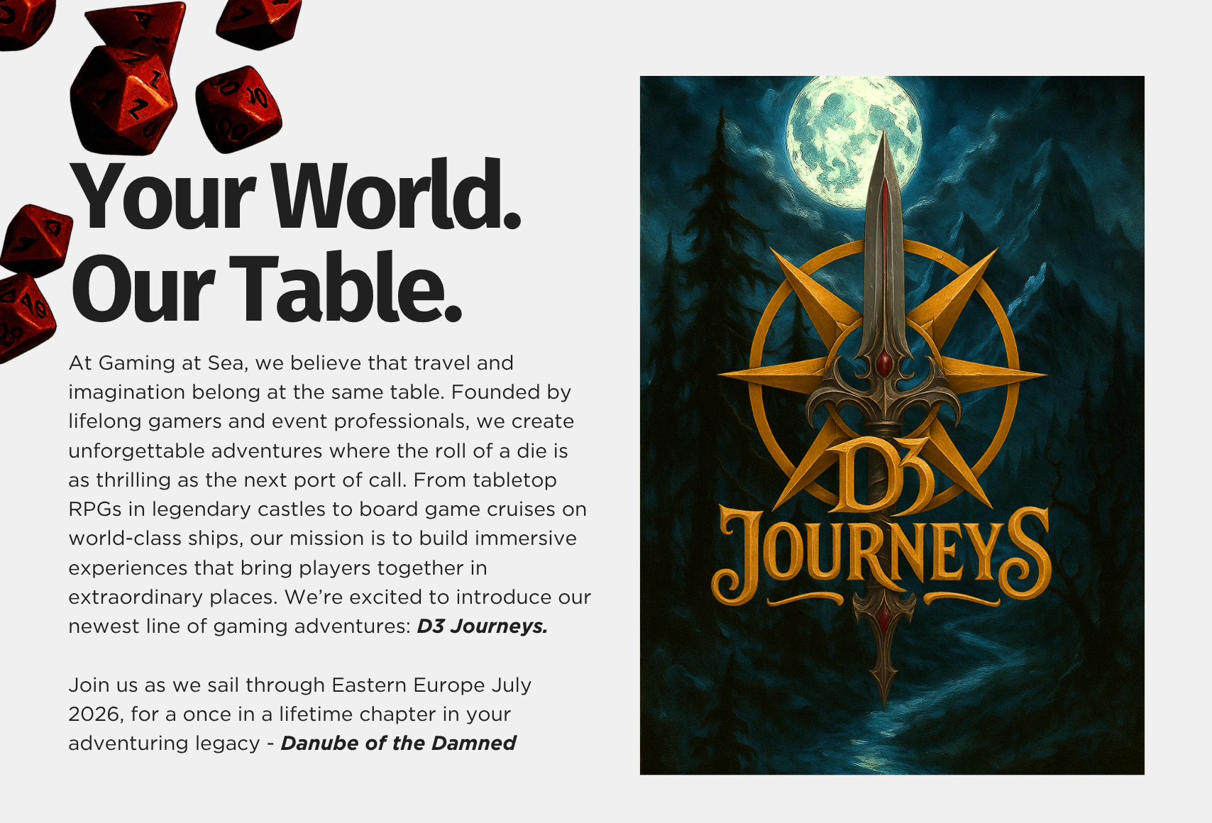 Your World, Our Table